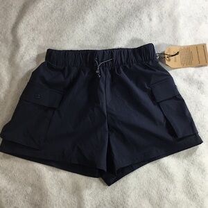 Avalanche Dark Blue Women's Cargo Shorts SZ XSmall